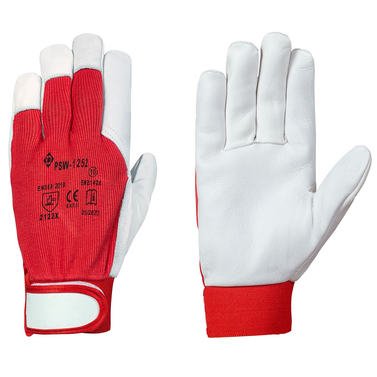 PSW-1252 Gants économiques à velcro